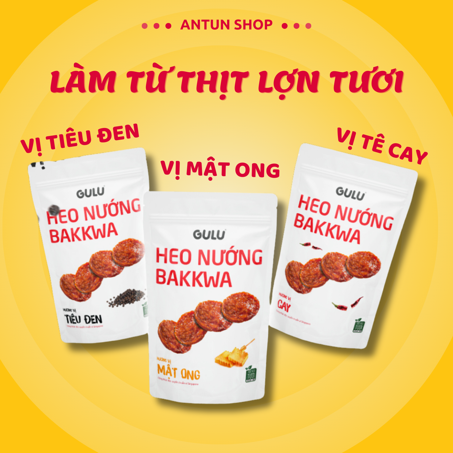 Bí Mật Đằng Sau Vị Ngon Khó Cưỡng Của Thịt Nướng Bakkwa Gulu