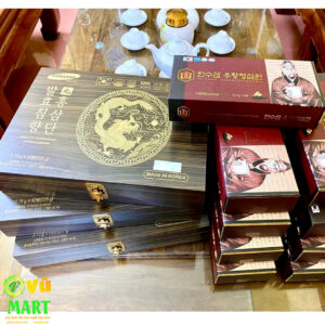 An Cung Hoàng Gia Trầm hương Hongsamdan hộp gỗ 60 viên Hàn Quốc 21