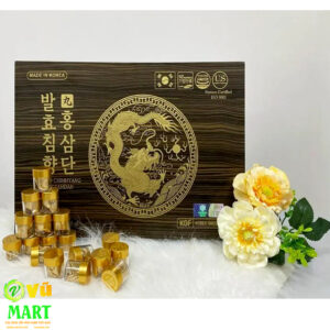 An Cung Hoàng Gia Trầm hương Hongsamdan hộp gỗ 60 viên Hàn Quốc 17