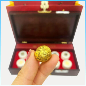 An Cung Ngưu Hoàng Hoàn Hộp Gỗ Hansusam Uhwangcheongsimwon 3,75g Hàn Quốc 25