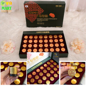 [Mua Nhiều] An Cung Ngưu Trầm Hương Bô? Na~o Ginsengberry Hongnok Chimhyanghwan 32 viên - Hoạt Huyết Dưỡng Na~o 22