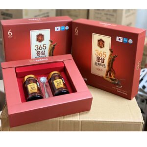 Cao Hồng Sâm Đông Trùng Hạ Thảo Hàn Quốc 365 Hộp 2 Lọ x 240g - Bô? Thâ.n Khí 21