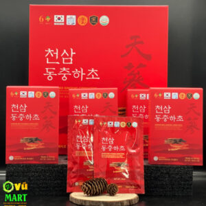 Hồng Sâm Đông Trùng Hạ Thảo Ginseng King Korean Red Ginseng Cordyceps (50ml x 30 gói) - Nước Bô? Dưỡng Cơ Thể 16