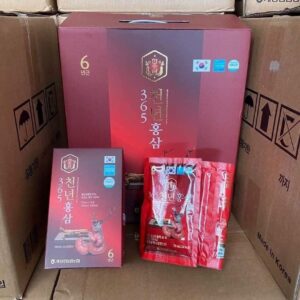 Nước Hồng Sâm Nhung Hươu Linh Chi 365 Hàn Quốc Hộp 60 Gói x 70ml 13