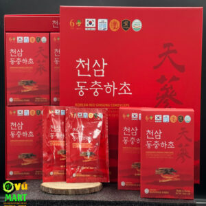 Hồng Sâm Đông Trùng Hạ Thảo Ginseng King Korean Red Ginseng Cordyceps (50ml x 30 gói) - Nước Bô? Dưỡng Cơ Thể 19