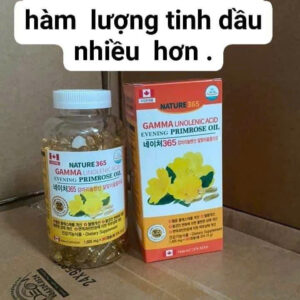 Tinh dầu hoa anh thảo Hàn Quốc, hộp 365 viên - sư'c kho?e Sắc Đẹp Gìn Giữ Nét Thanh Xuân 12